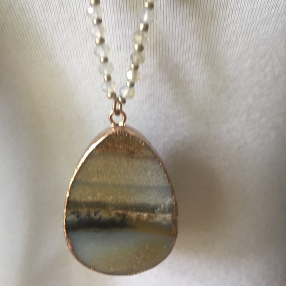 New! Amazonite Pendant Necklace - Picture 5 of 5